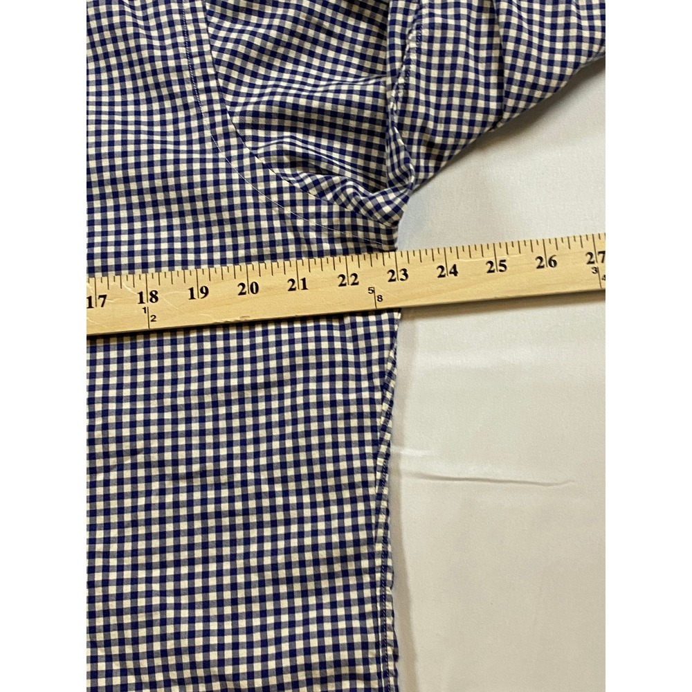 Ralph Lauren Men's Classic Fit Gingham Button Down Shirt Red Pony Logo Size M - Picture 9 of 9